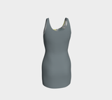 Geometric Swag Bodycon Dress - Objet D'Art