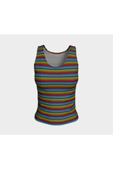 Spectral Corduroy Fitted Tank Top - Objet D'Art