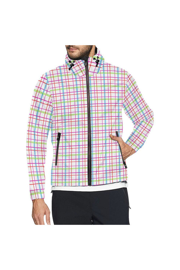 tattersallrainbow Unisex All Over Print Windbreaker (Model H23) - Objet D'Art