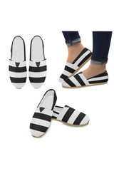 Striped Unisex Casual Shoes - Objet D'Art