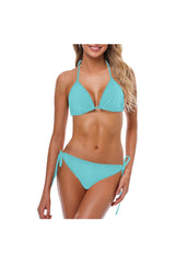 Marine Blue Custom Bikini Swimsuit - Objet D'Art