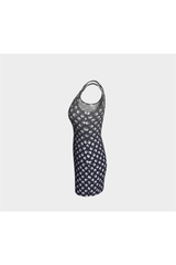 Skull-ka Dot Bodycon Dress - Objet D'Art