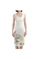 Floral Flare Bodycon Dress - Objet D'Art
