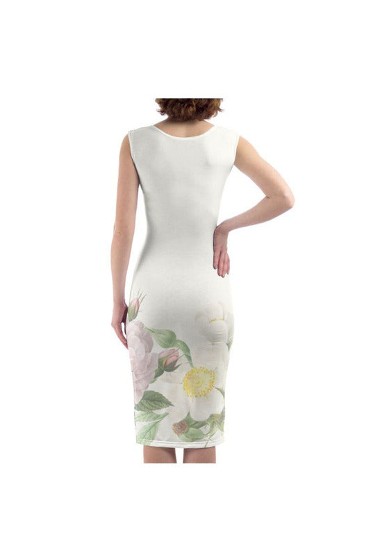Floral Flare Bodycon Dress - Objet D'Art