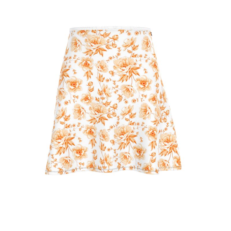Floral Flared Skirt - Objet D'Art