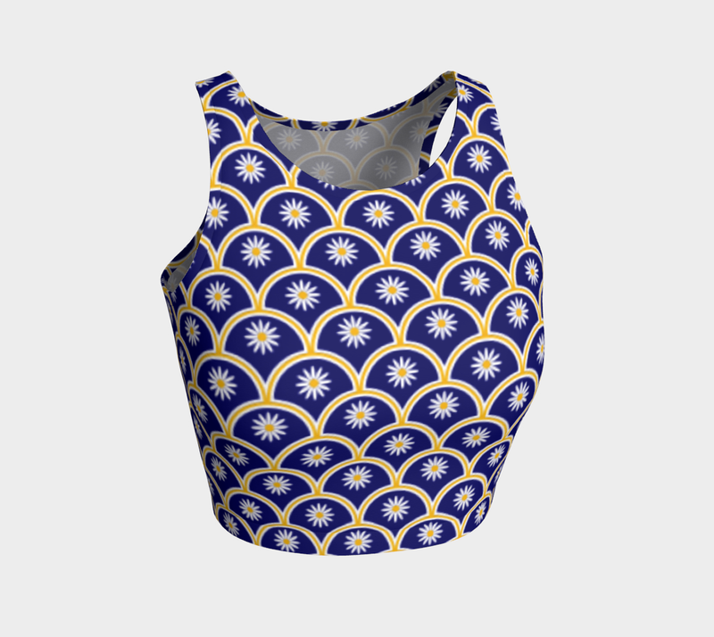 Daisies and Shells Crop Top - Objet D'Art