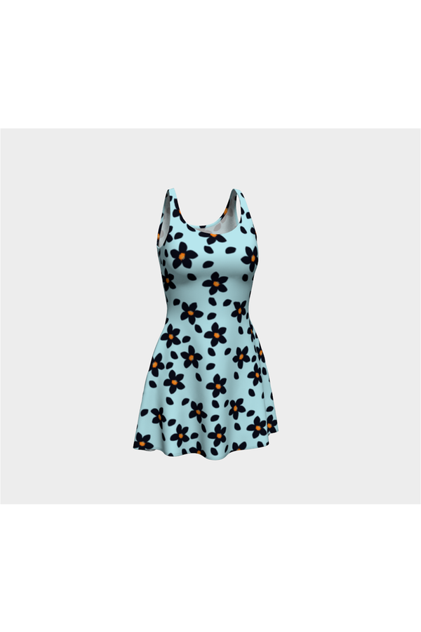 Power to the Petal Flare Dress - Objet D'Art