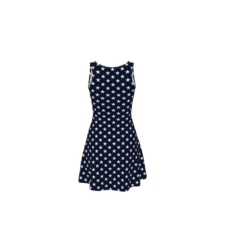 Star Spangled Skater Dress - Objet D'Art