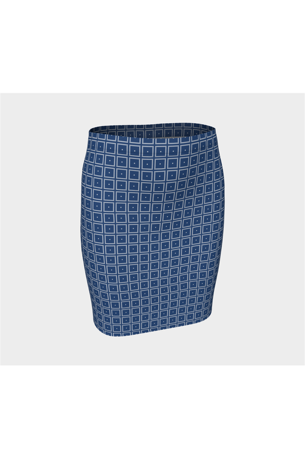 Dot Matrix Fitted Skirt - Objet D'Art