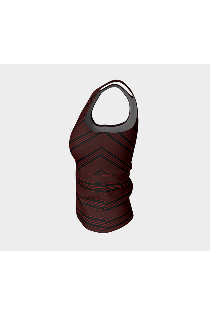 Red Striped Tank Top - Objet D'Art