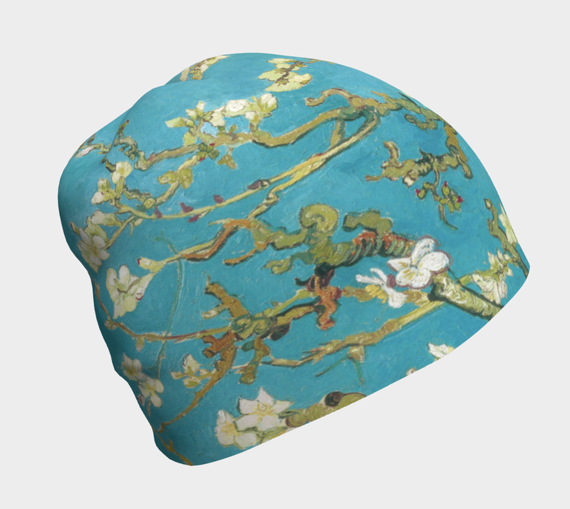 Van Gogh Almond Blossoms Beanie - Objet D'Art