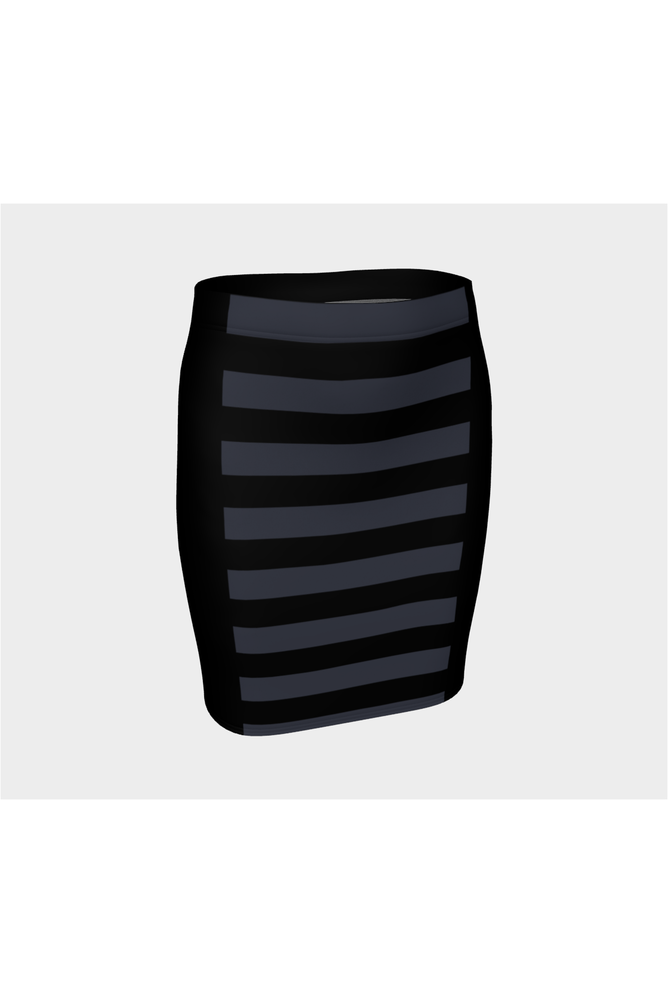 Striped Fitted Skirt - Objet D'Art
