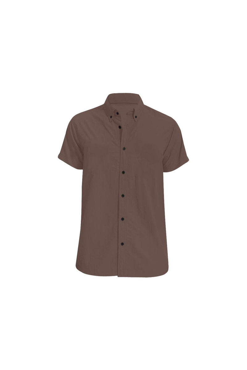 Rocky Road Men's All Over Print Short Sleeve Shirt/Large Size (Model T53) - Objet D'Art