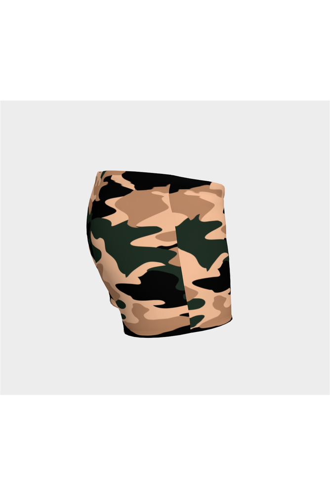 Nude Tone Camouflage Shorts - Objet D'Art