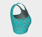Polka Dot Athletic Crop Top - Objet D'Art