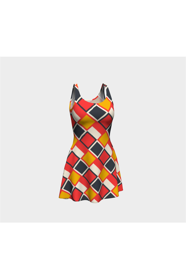 Southwest Weave Flare Dress - Objet D'Art