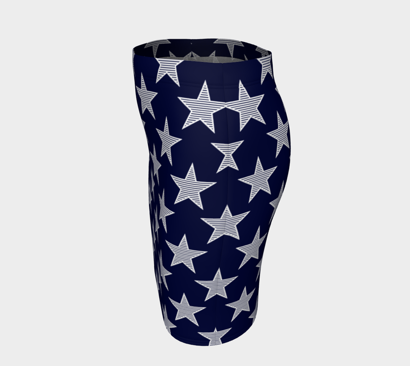 Stars Fitted Skirt - Objet D'Art