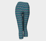 Tri Angel Yoga Capris - Objet D'Art