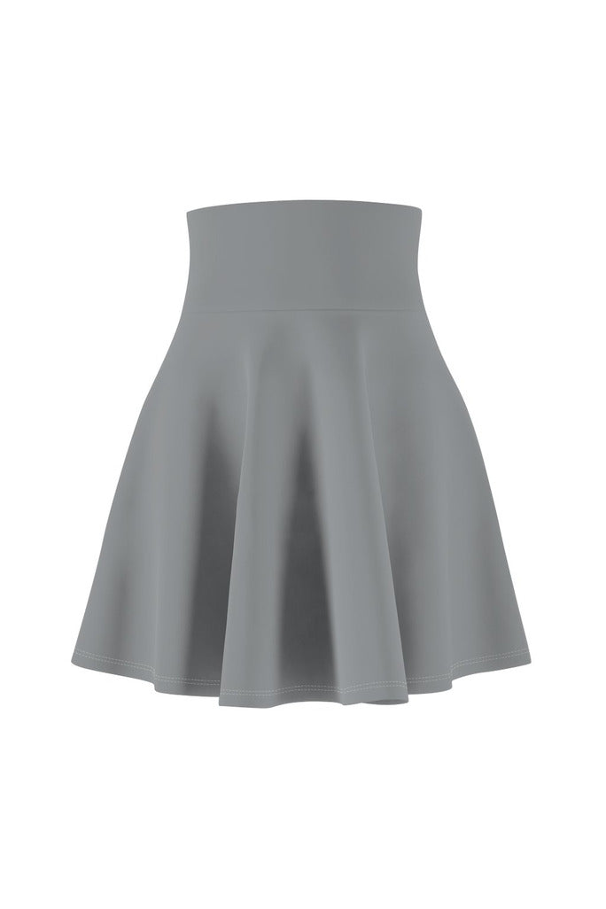 Gray Women's Skater Skirt - Objet D'Art