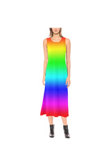 Spectral Splendor Phaedra Sleeveless Open Fork Long Dress - Objet D'Art