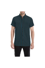 Classic Stripes Men's All Over Print Short Sleeve Shirt - Objet D'Art Online Retail Store