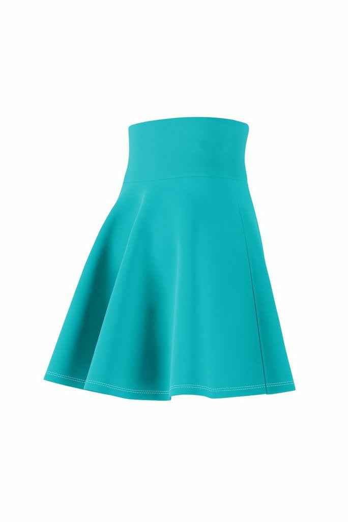 Aqua Women's Skater Skirt - Objet D'Art