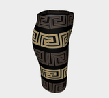 Greek Key Fitted Skirt - Objet D'Art