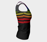 Spectral Bands Fitted Tank Top - Objet D'Art