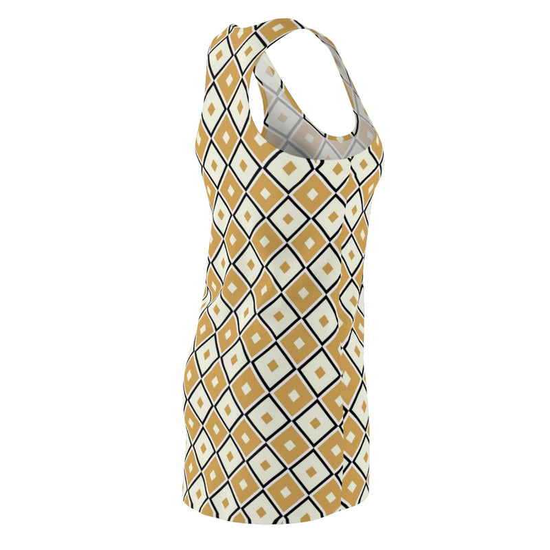 Diamond Life Women's Cut & Sew Racerback Dress - Objet D'Art