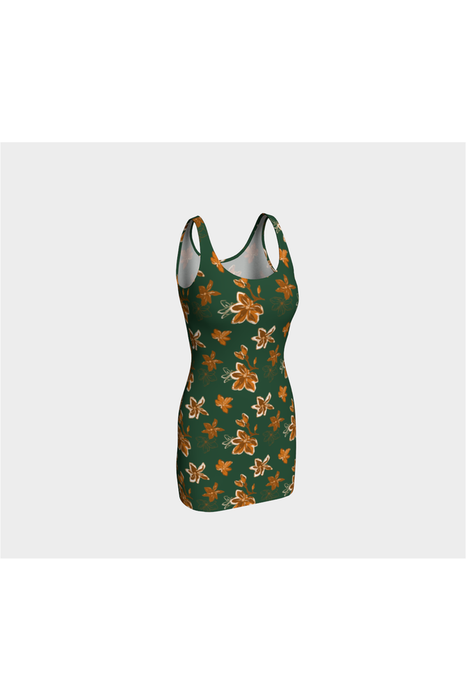 Fall Flare Bodycon Dress - Objet D'Art