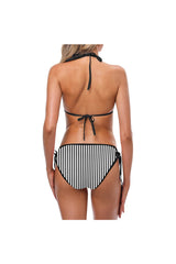 bik stripe 2 Custom Bikini Swimsuit (Model S01) - Objet D'Art