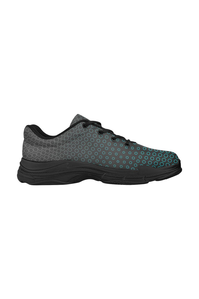 stipple shoe 3 Lyra Men's Running Shoes/Large (Model 058) - Objet D'Art