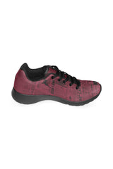 crimson suffrage Women’s Running Shoes (Model 020) - Objet D'Art