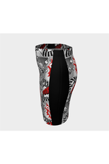 Poof Fitted Skirt - Objet D'Art