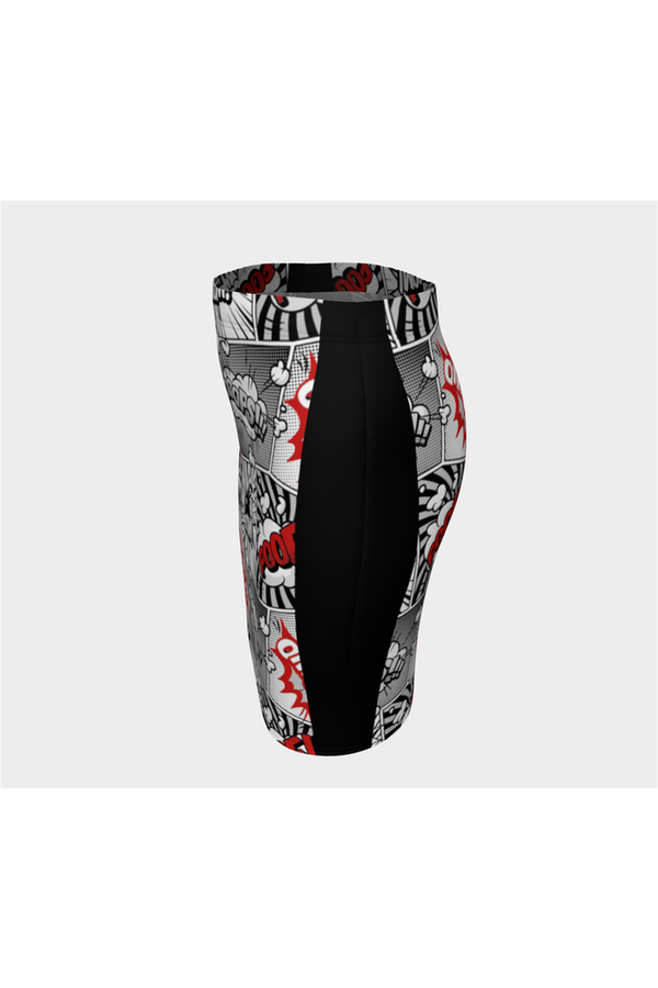 Poof Fitted Skirt - Objet D'Art