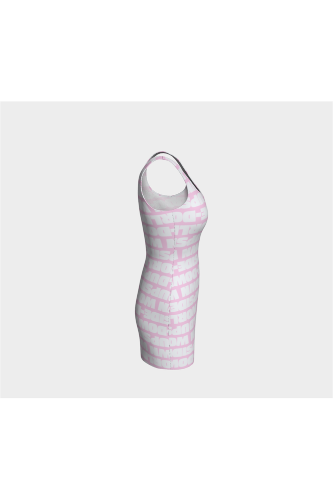 Upside-Down World Bodycon Dress - Objet D'Art
