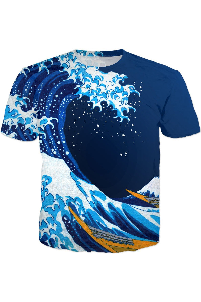 The Great Wave off Kanagawa (Bright & Colorful) - Objet D'Art