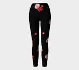 Floral Yoga Leggings - Objet D'Art