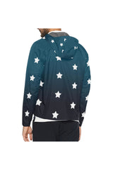 Starry Twilight All Over Print Windbreaker for Men - Objet D'Art