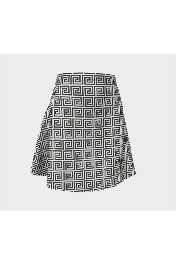 Greek Key Flare Dress - Objet D'Art Online Retail Store