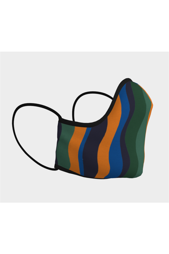 Striped Face Covering - Objet D'Art