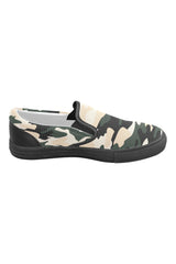 Camouflage Men's Slip-on Canvas Shoes - Objet D'Art