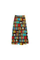 Library Skirt Waistband Aoede Crepe Skirt (Model D16) - Objet D'Art
