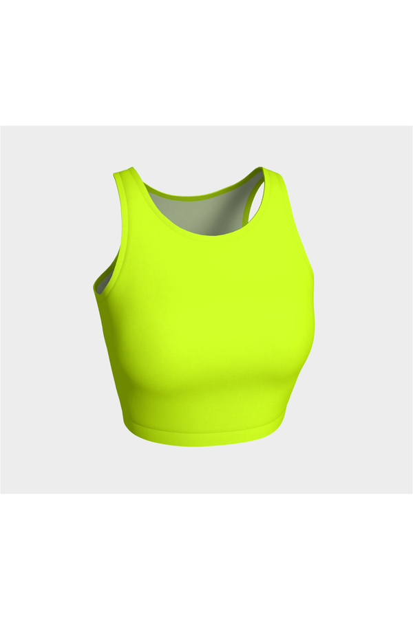 Neon Green Athletic Top - Objet D'Art