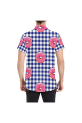 Camisa de manga corta con estampado integral para hombre I Brought Donuts - Objet D'Art Online Retail Store