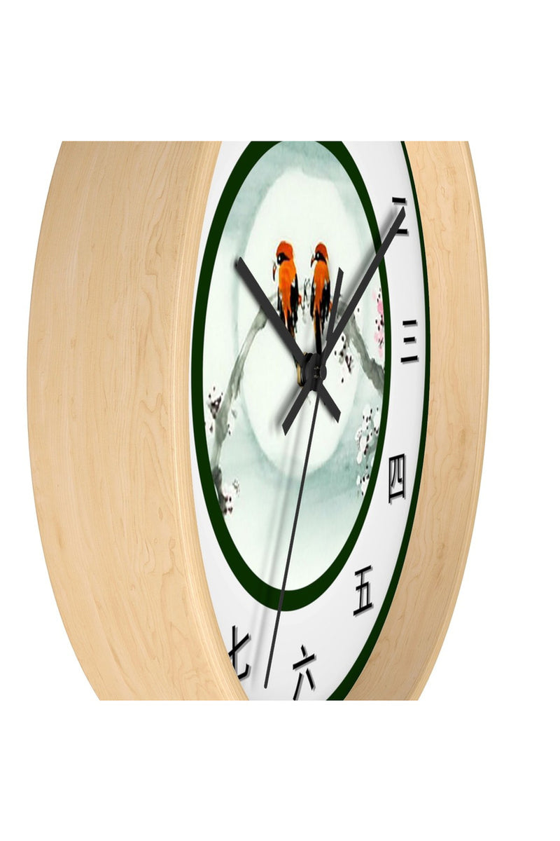 Mandarin Character Wall clock - Objet D'Art Online Retail Store
