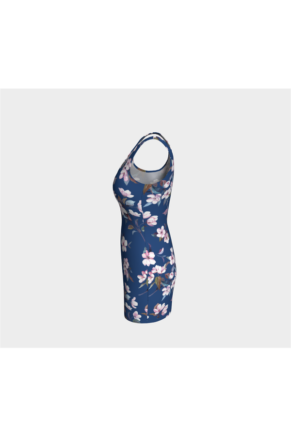 Petalody in Blue Bodycon - Objet D'Art
