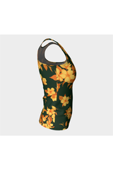 Floral Fitted Tank Top - Objet D'Art