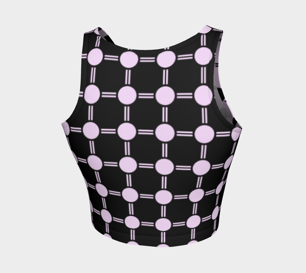 Two Tone Athletic Crop Top - Objet D'Art