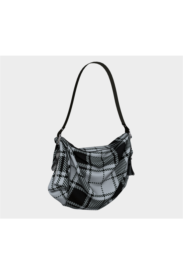 Silver Plaid Origami Bag - Objet D'Art